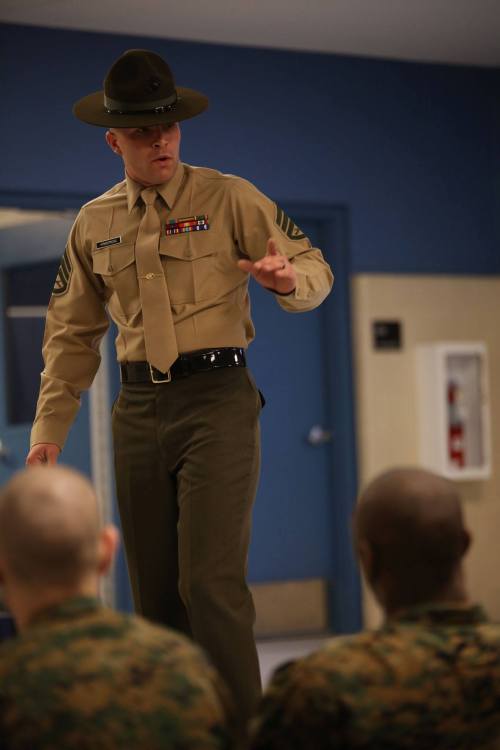 When he speaks his Marines listen.