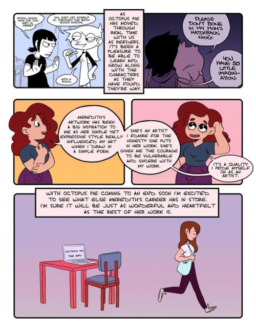 Hey look at this fun comic/report I made about Meredith Gran for made comics history class!