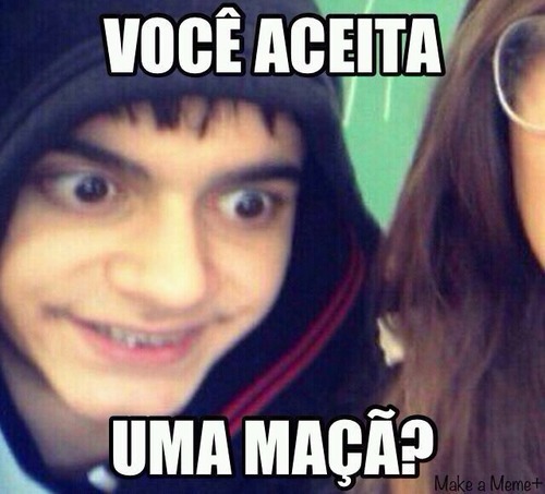 Quando eu vou viajar pra algum lugar e quando volto, alguém pergunta se eu trouxe algum presente.