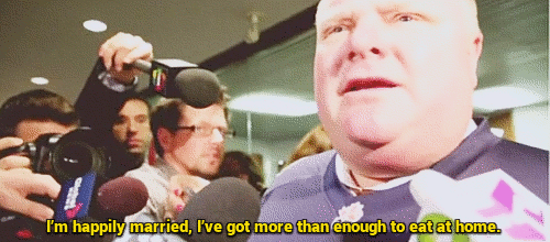 djgreypussy:  lohannahmontana:  captaincoolasfuck:  Rob Ford is a beacon for truth, justice, and the Canadian way  Is this real life? I love him so much.  newly iconic 