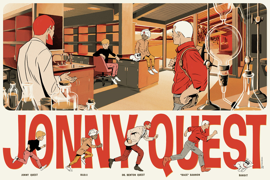 browsethestacks:  Johnny Quest by Matthew Woodson