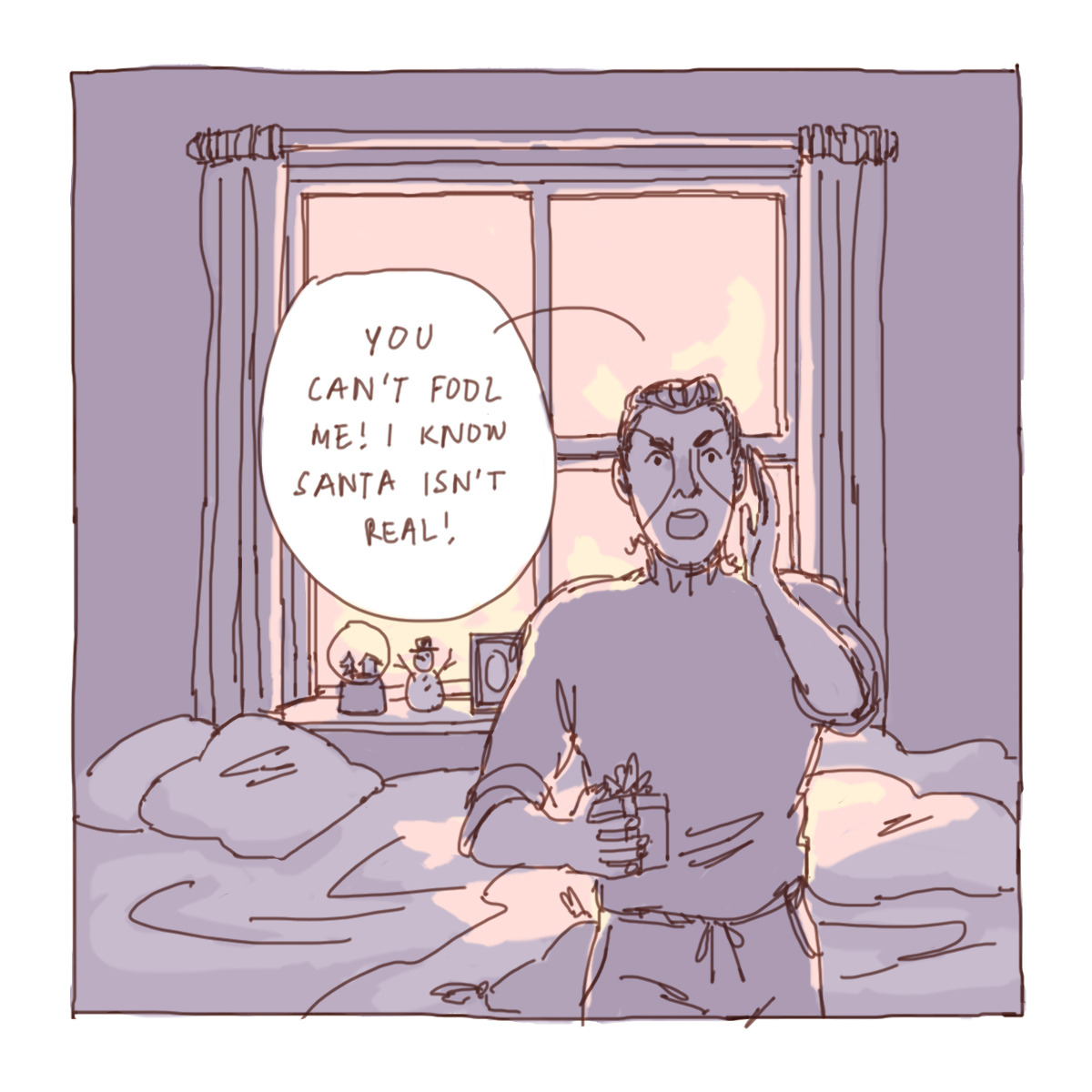 softmealbread: Merry Christmas @calamityskies!!  Sorry I couldn’t finish this