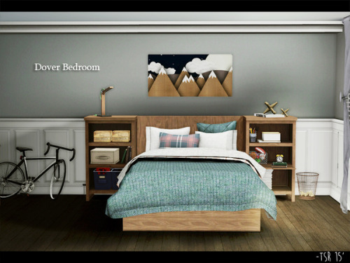 marcussims91: New bedroom set over at TSRDownload it here