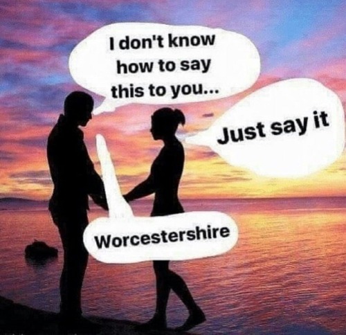 yieldsfalsehoodwhenquined: argumate: it was the Leicestershire, it was the Worcestershire it was the