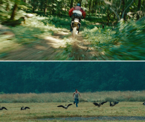 amazingcinematography:  The Place Beyond the Pines Directed by: Derek CianfranceCinematography: Sean Bobbitt BSCCameras: Arricam LT/ST/235, Cooke S4 and Angenieux Optimo LensesFormat: 35mm (Kodak Vision2 50D 5201, Vision3 250D 5207, Vision3 500T 5219)Mode