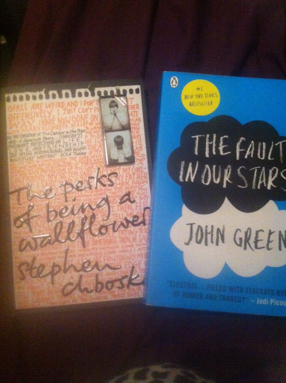 sorry:  I was sorting out my books  And I found my tumblr girl phase