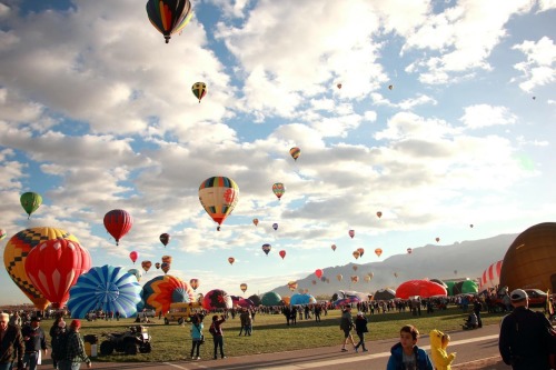 Some photos from the Albuquerque Hot Air Balloon Festival