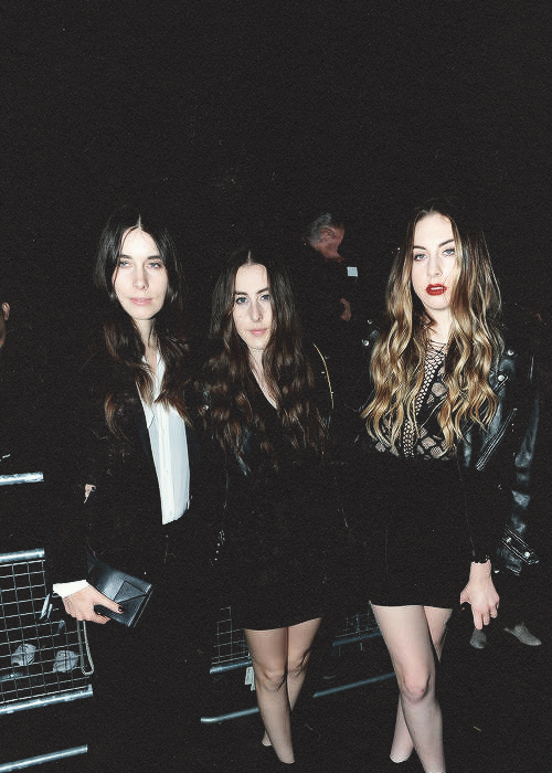 Haim in - The Brit Awards London United Kingdom, Wednesday 19th February 2014