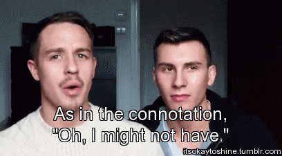 itsokaytoshine:  Jake and Christian’s advice on how to react when someone comes out! Video here!