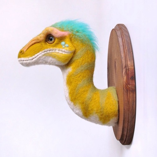 Needle Felted Dinosaurs And Monsters