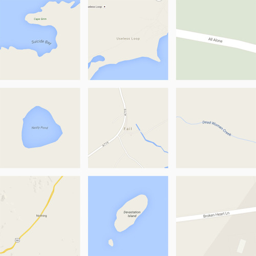 itscolossal:Archiving the World’s Saddest Destinations Via Google Maps