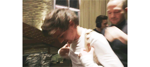 stylinsails:he looks like he’s on the titanic