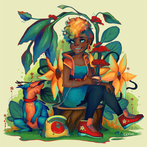theartofanimation:  Geneva B   -   http://prinnay.tumblr.com  -  https://www.instagram.com/gdbee  -  http://gdbee.storenvy.com  -  https://www.behance.net/gdbee  