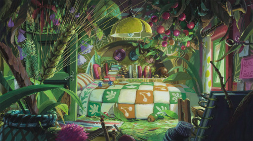 rawghibli: Arrietty's room