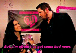 englandfinest:  Bad News Barrett gives the divas champion some bad news. 