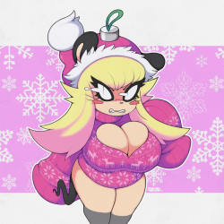 Sfjr-Art:    ~ Tiffy Christmas Wishes 2015 ~  Merry Christmas! Have An Angry Mouse..
