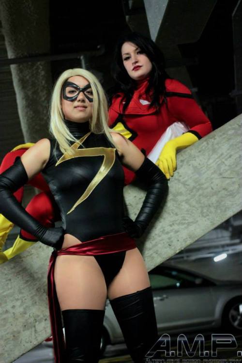jointhecosplaynation:  It’s always a pleasure to feature cosplay of one of my favourite comic book characters and British cosplayer Anna S is simply perfect as Carol Danvers.  Anna chose this character to celebrate her 2nd anniversary in cosplaying