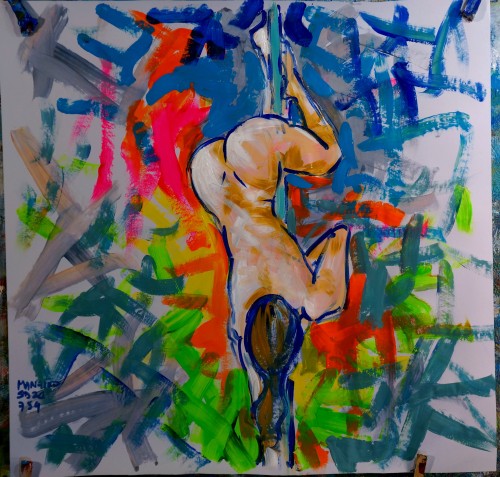 i like sportive nudes .. painted with sportive colors :) translated from a @man7100 sporti