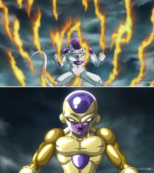 The birth of Golden Frieza!