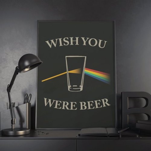 life1nmotion:  Wish You Were Beer.Get your print here