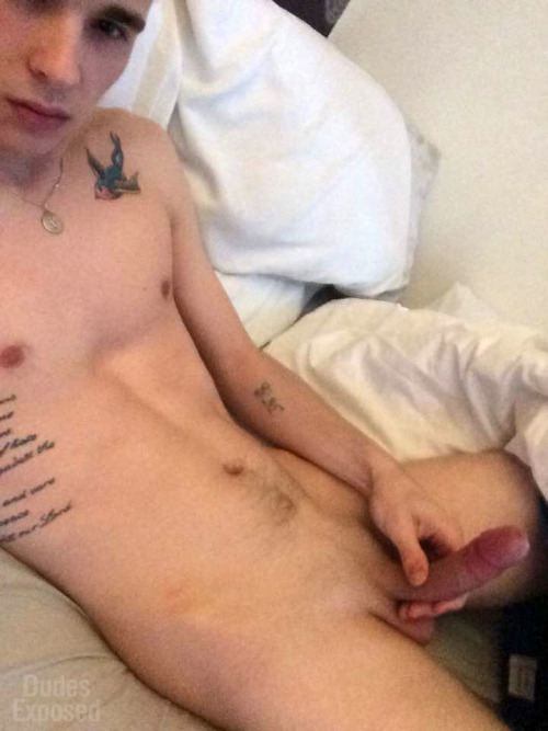 dudes-exposed:  Dudes Exposed Exclusive - Robert Exposed!Meet Robert. This straight stud is 23 years old and he lives in Tennessee. He enjoys fishing, camping, music, getting tattoos & getting his cock sucked! Enjoy his slim tattooed body, cute face