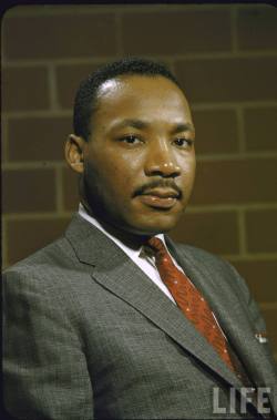 electronicsquid:  Rev. Martin Luther King Jr. (Walter Bennett. 1957) 