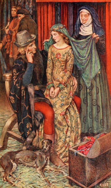 pre-raphaelisms:Eleanor Fortescue-Brickdale (1872-1945)Idylls of the King - Enid, 1913