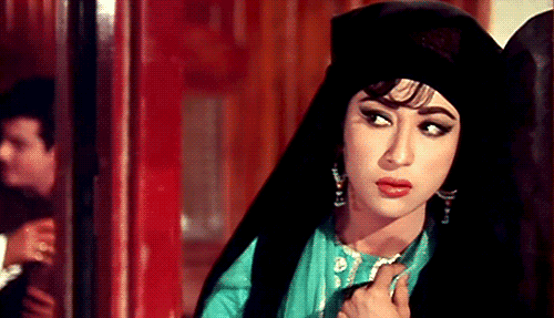 Mala Sinha in Mere Huzoor (1968)
