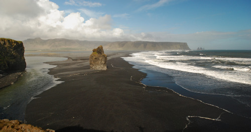 A view from Dyrhólaey. Southern Iceland, May 2014.