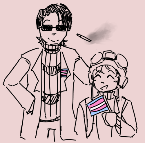 Trans Father And Trans Son 
