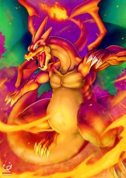 chobi-pho:  Inferno!!! Mega Charizard!!!http://chobi-pho.deviantart.com/