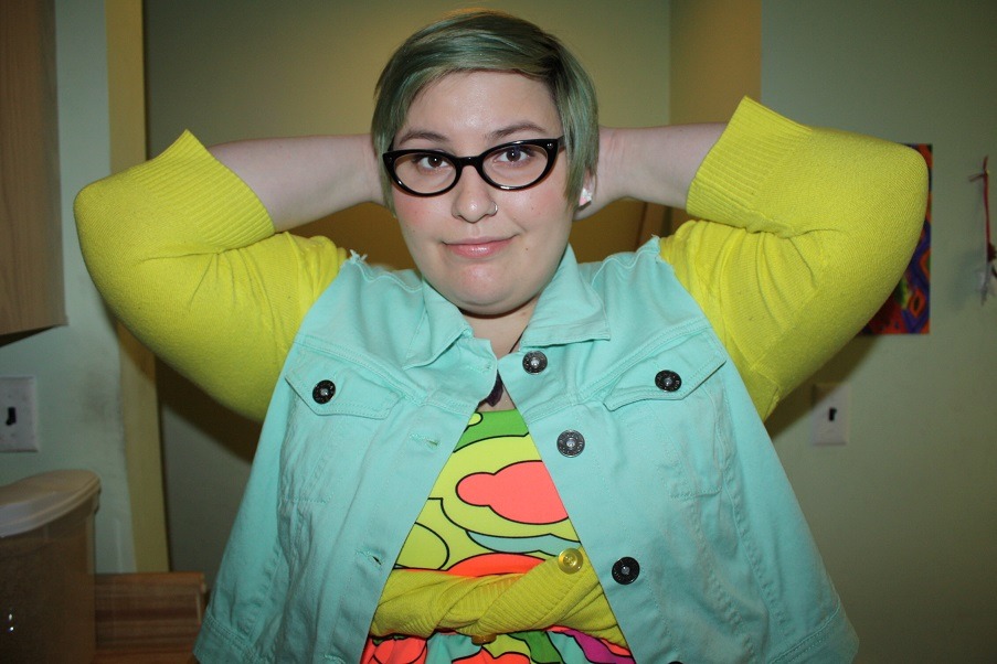 ohkellybelly:  Feaster day. Decided to be all bright and springy today. Got this