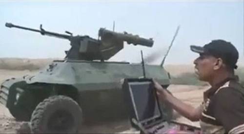 bmashina - Remote-controlled fighting machine Al-Robot (Iraq)What...