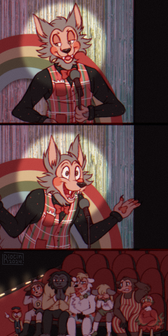 Bro Is Onto NOTHING!! I Needed A Wolf Pun So I Just Stole One From Serarel's Legoshi Tries Standup Animation,