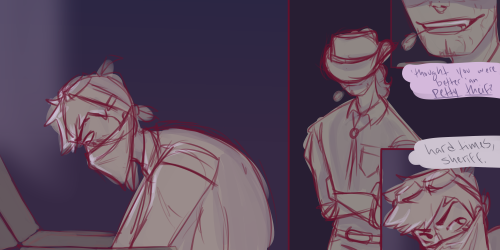 i am once again feeding the small snf community of tumblr !!! this time: my snf cowboy au (which Wil