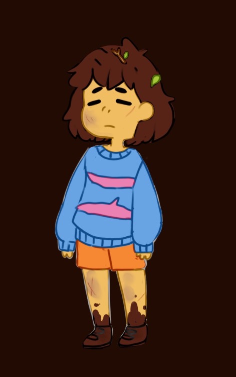 undertalechild:  * bonus * Frisk the explorer  