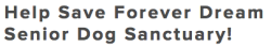 pokemonprofessor: PLEASE HELP!!! Forever Dream Senior Dog Sanctuary, located in Tryon, NC, is at risk.  Last week a trusted volunteer, and close friend of the sanctuary owner for 30 years, shocked our entire community by stealing all of the sanctuary’s