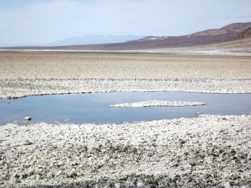 Badwater (86 m below sea level), Death Valley National Park, California, 2013.