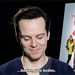 mishasteaparty: Andrew talking about the “costumes” on The Stag x