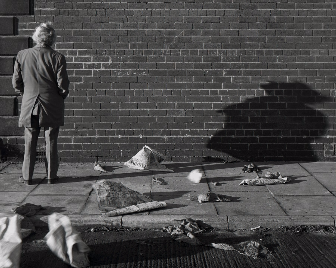 urlof:  Chris KillipTrue Love WallGateshead, Tyneside, 1975 Source 