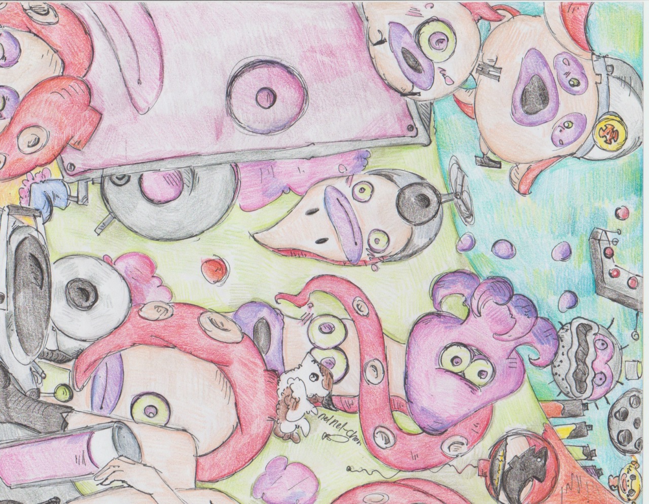 splatoonus:  nelnel-chan:  After weeks and hours since the Splatoon Art contest was