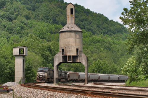 Coaling tower, Welch (WV)