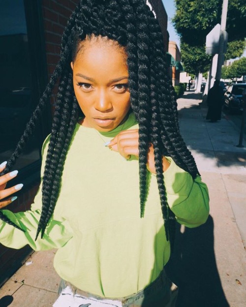 thickassbeautifulwomen:  Keke Palmer 🍫👍🏾🙌🏾😍😘😏 