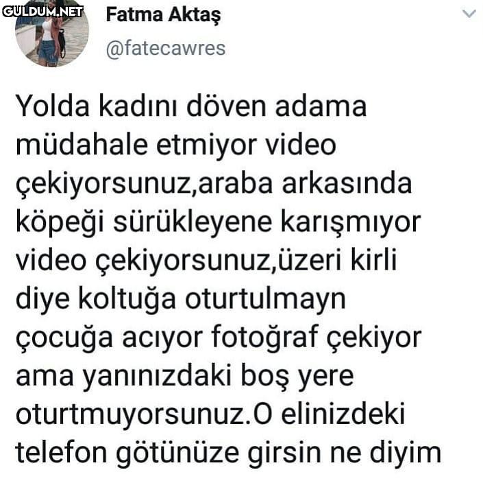 Yolda kadını döven adama...