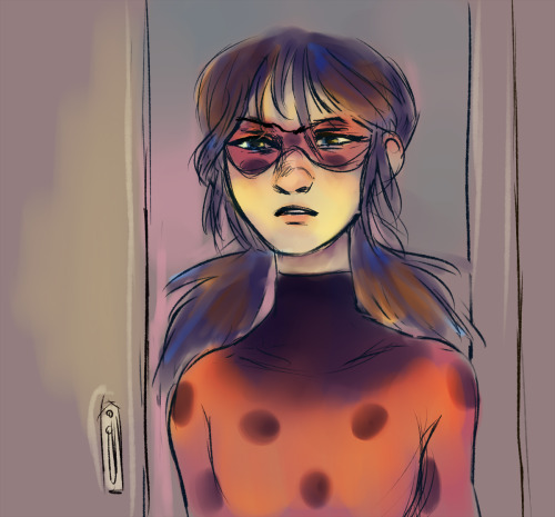 syrva:2am doodle of how done Ladybug is with your shit Chat (x)