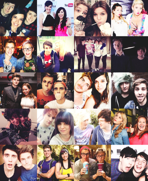 rosegoldtyler:  40 youtube friendships that I love and adore ツ 