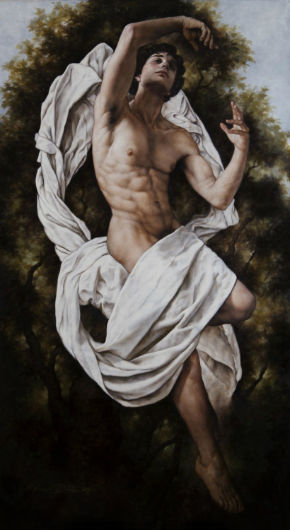 hadrian6:The Dance of Eros. 2013-14. Giorgio Dante. Italian b.1982. oil/canvas. hadrian6.tumb