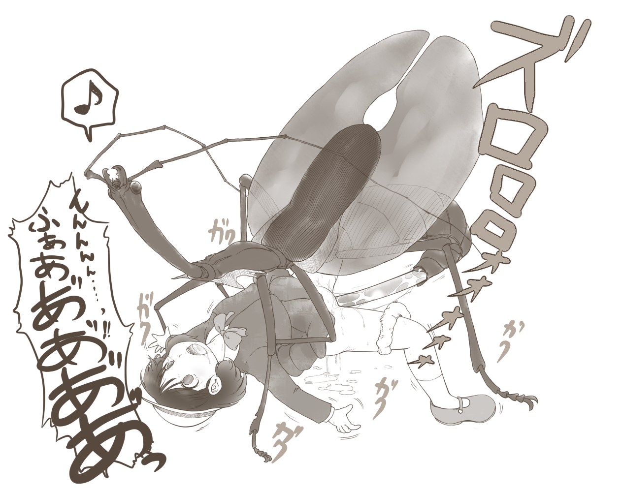 fapfapfappings:  Some black and white bugs!!
