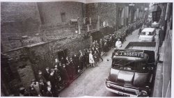 thebeatlesphotovault:a little now and then of The Cavern Club