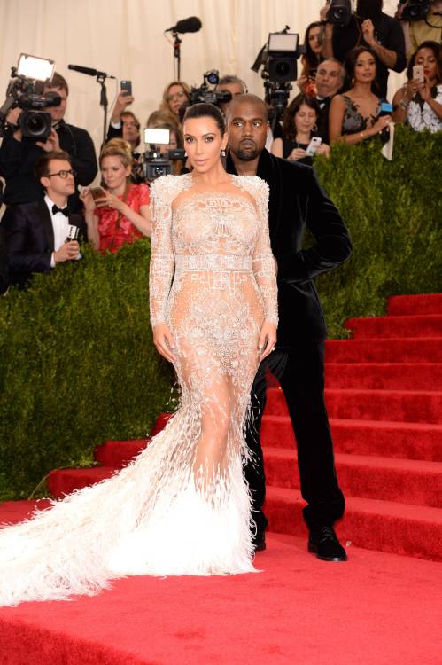 kuwkimye:  Kim & Kanye at the 2015 MET Gala